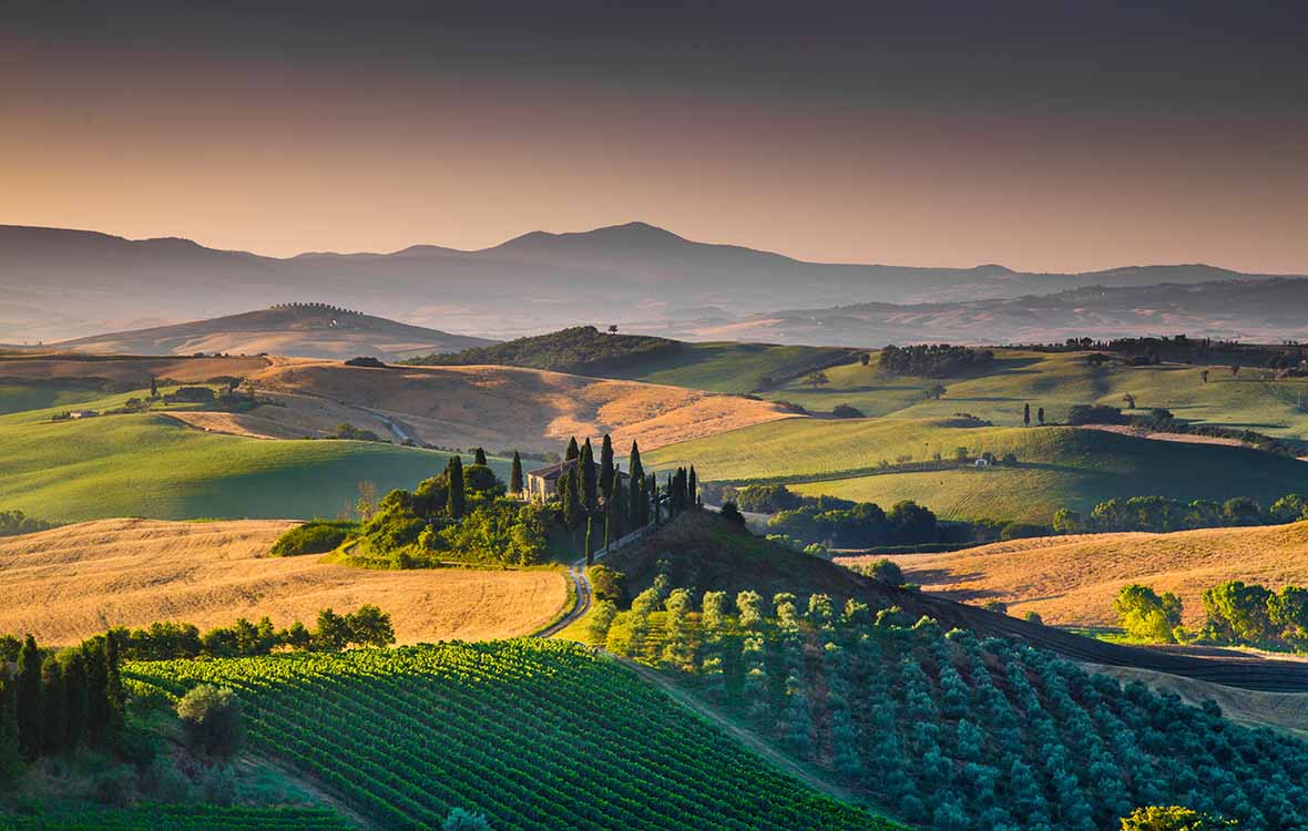 Val D’Orcia, Toscane