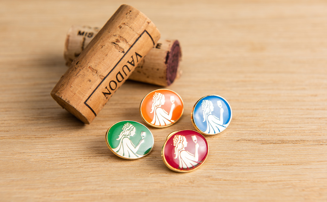 WSET wine pins