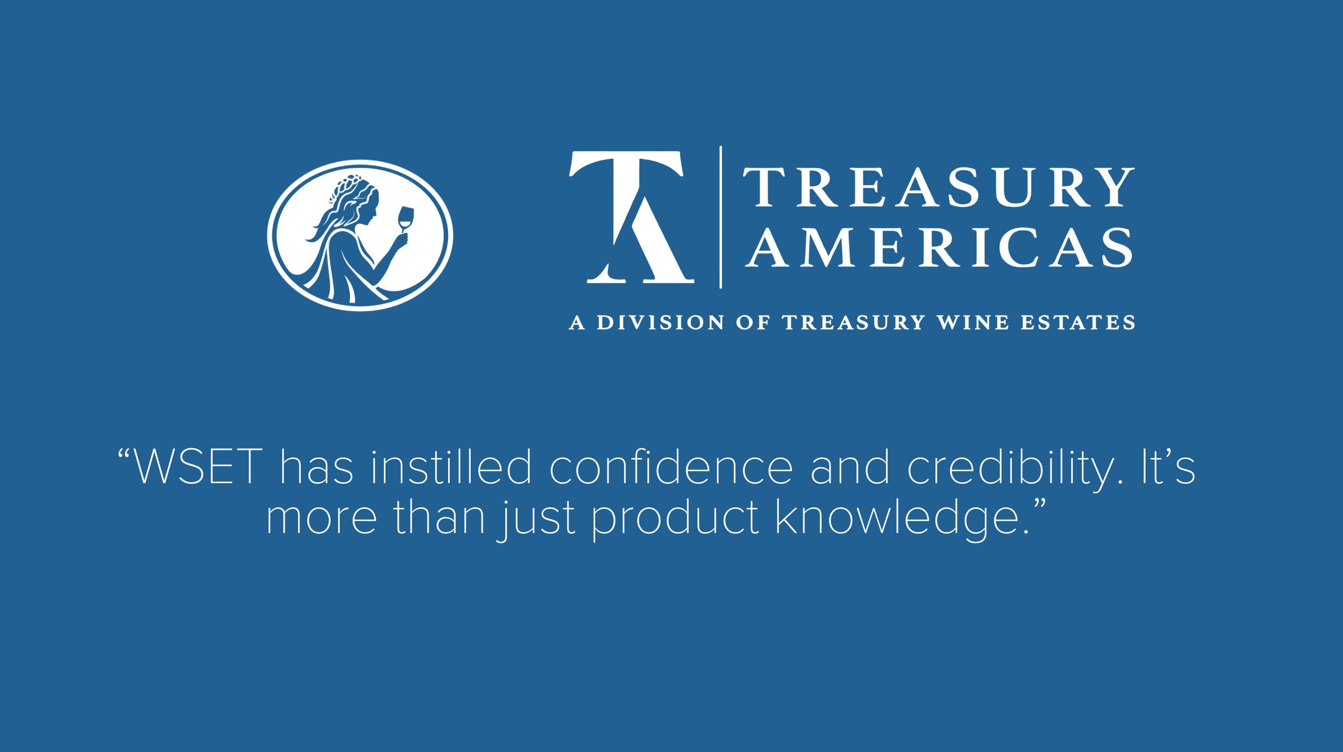 Treasury Americas quote about confidence and credibility