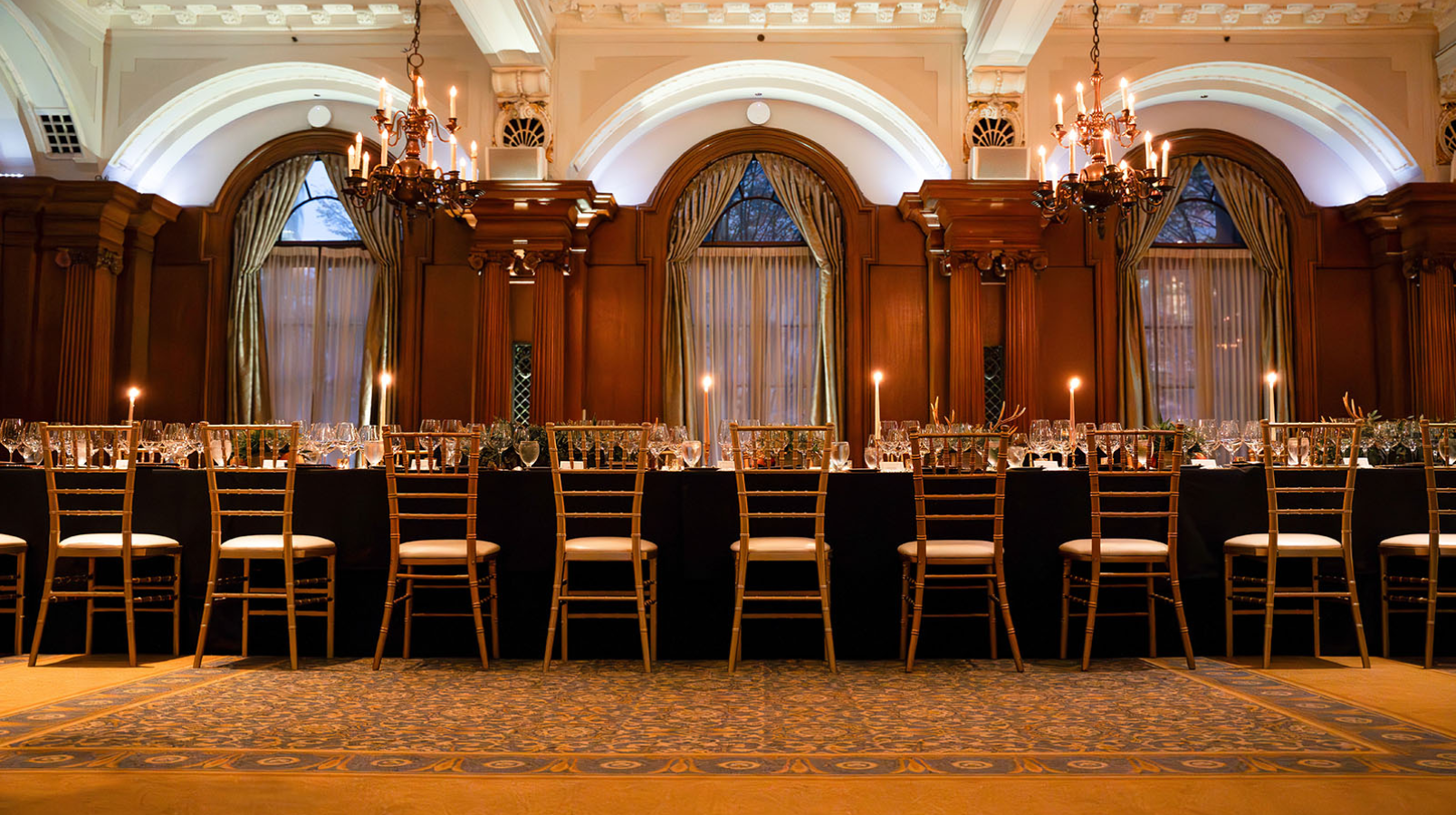 Vancouver club dining room